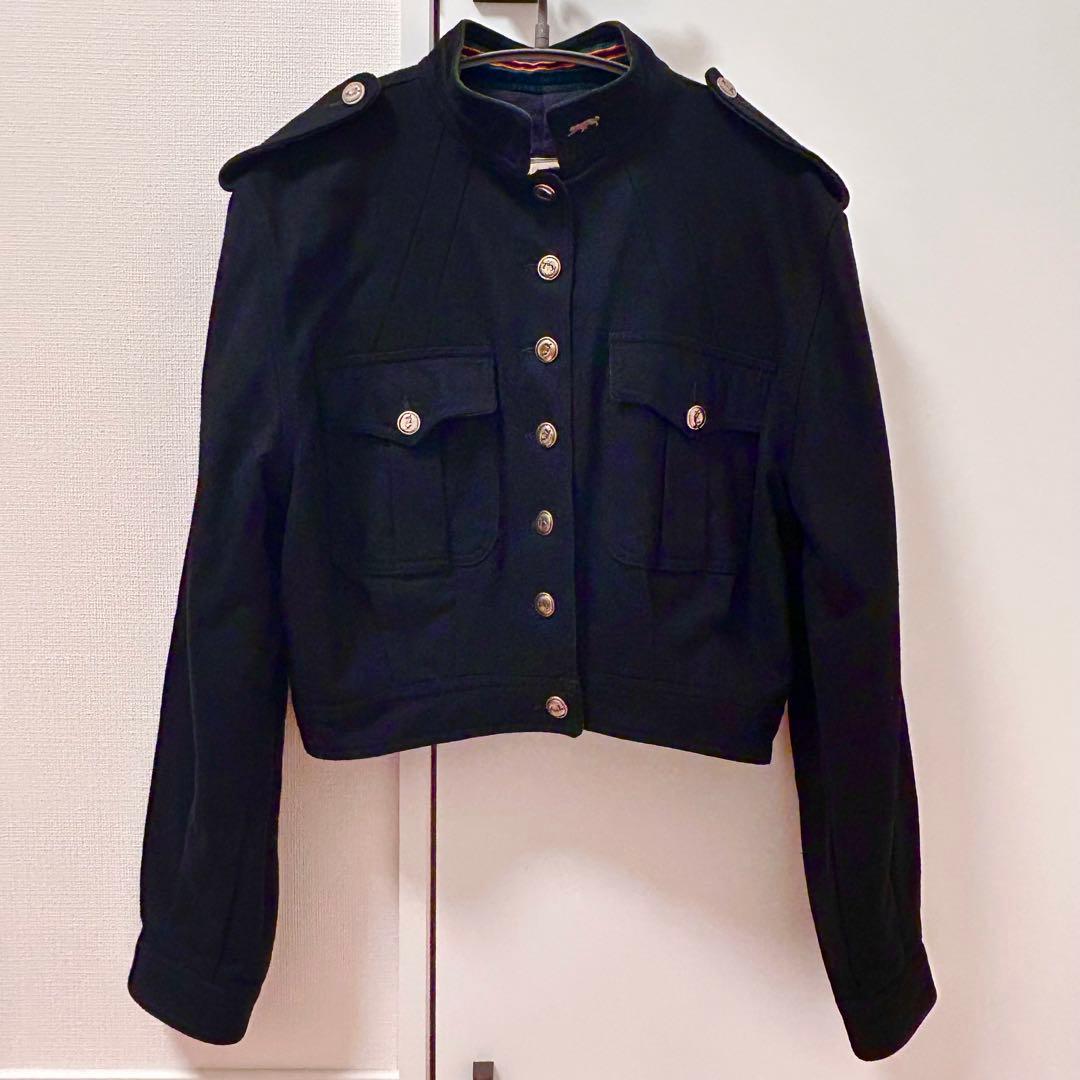 KRIZIA JEA ショート丈　ジャケット　古着　ミリタリー
