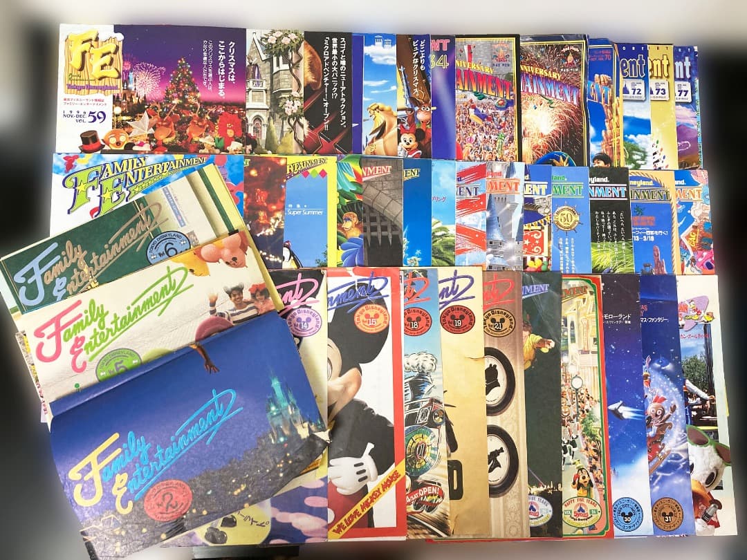 ★Dinsey★東京ディズニーランドファミリーエンターテイメント39冊★ ☆Dinsey☆東京ディズニーランドファミリーエンターテイメント39冊