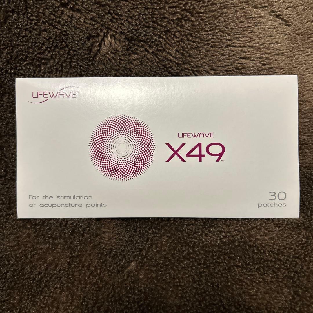 LIFEWAVE X49 30パッチ 説明書付き