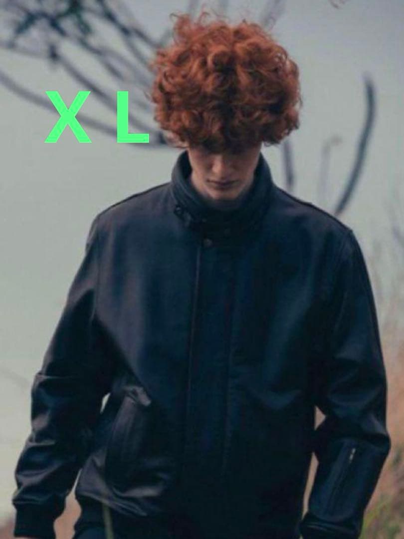 N*8様 SOPHNET. レザースタンドカラージャケット　XL SOPHNET.（ソフネット）の「LEATHER STAND COLLAR JACKET（ブルゾン