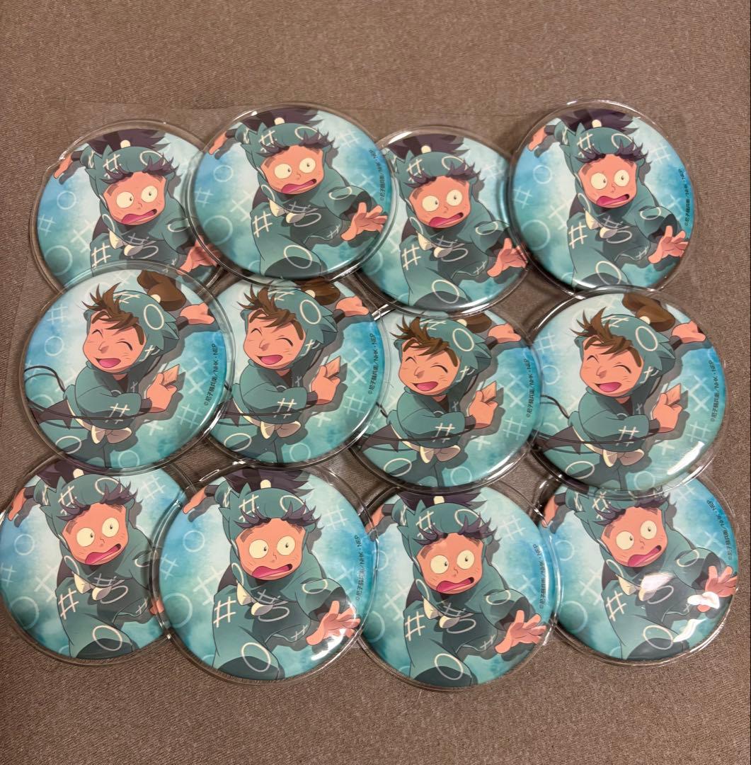 忍たま乱太郎　一年生の頃　缶バッジ　六ろ　中在家長次　七松小平太 セット