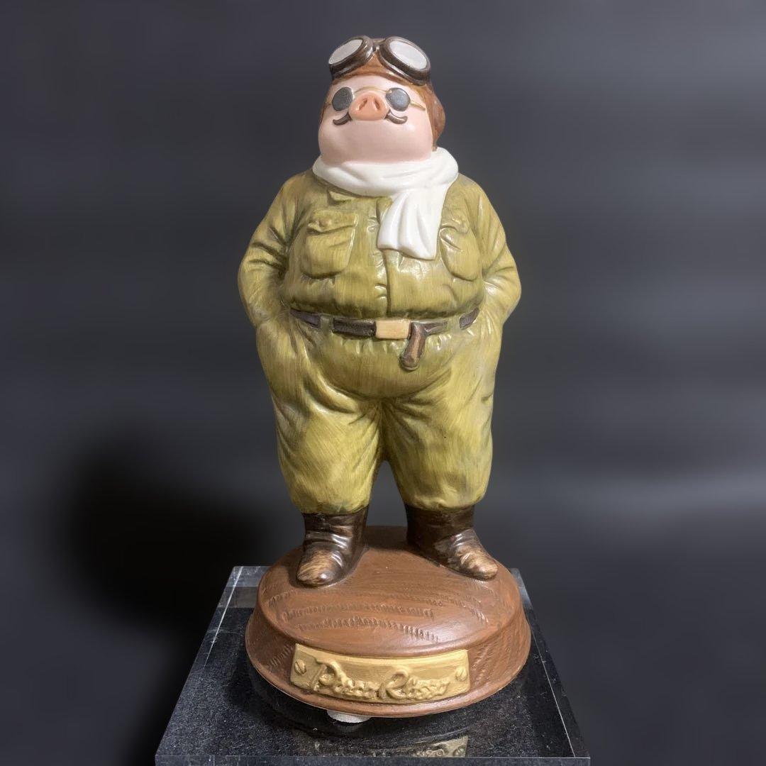 紅の豚 ポルコロッソ オルゴール付きフィギュア ジブリ