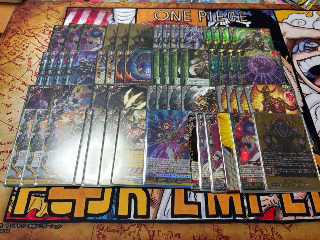 百鬼夜行デッキ　バディファイト ヴァンガード ヴァンガード 百鬼夜行 デッキパーツ バディファイト - メルカリ