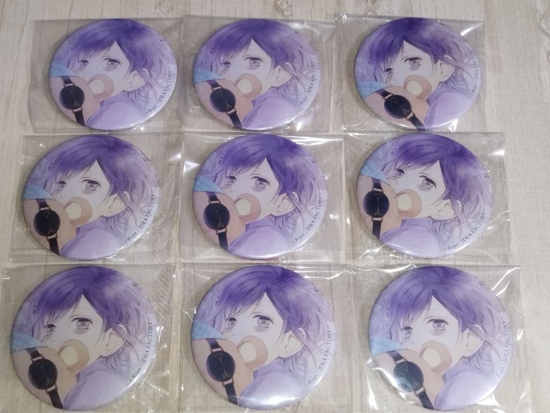 DIABOLIK LOVERS ディアラバ カナト 添い寝 缶バッジ 9点 ♥ 【入荷情報】 「DIABOLIK LOVERS」 カナトくんのAGF限定缶バッジが