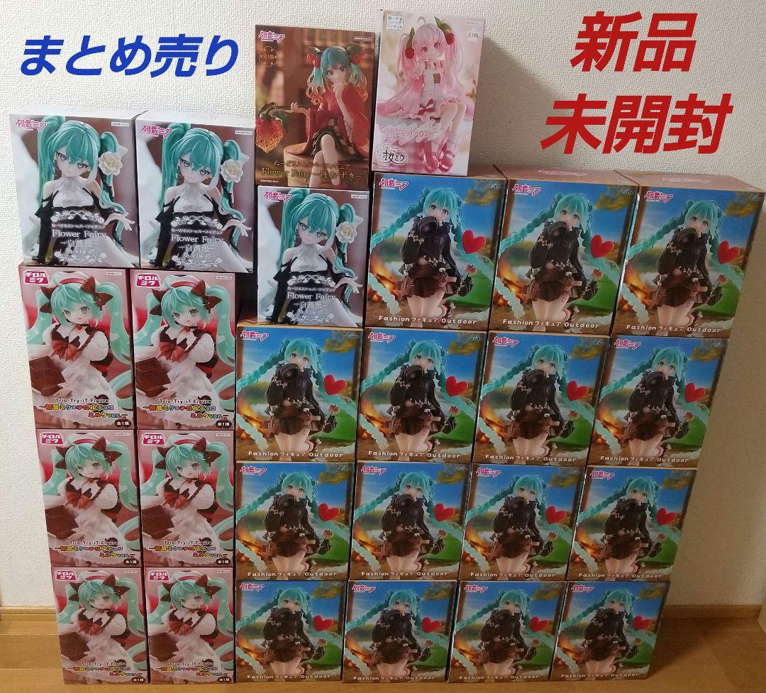 桜ミク 初音ミク フィギュア ぬーどる fashion チロルチョコ 白薔薇