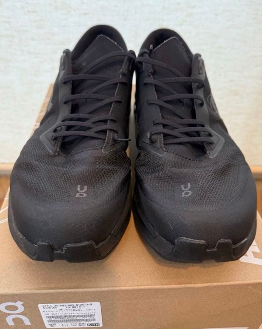 超レア KITH コラボ On cloudオールブラック28.5㌢ OR3MF11130485-Cloudzone-KITH-