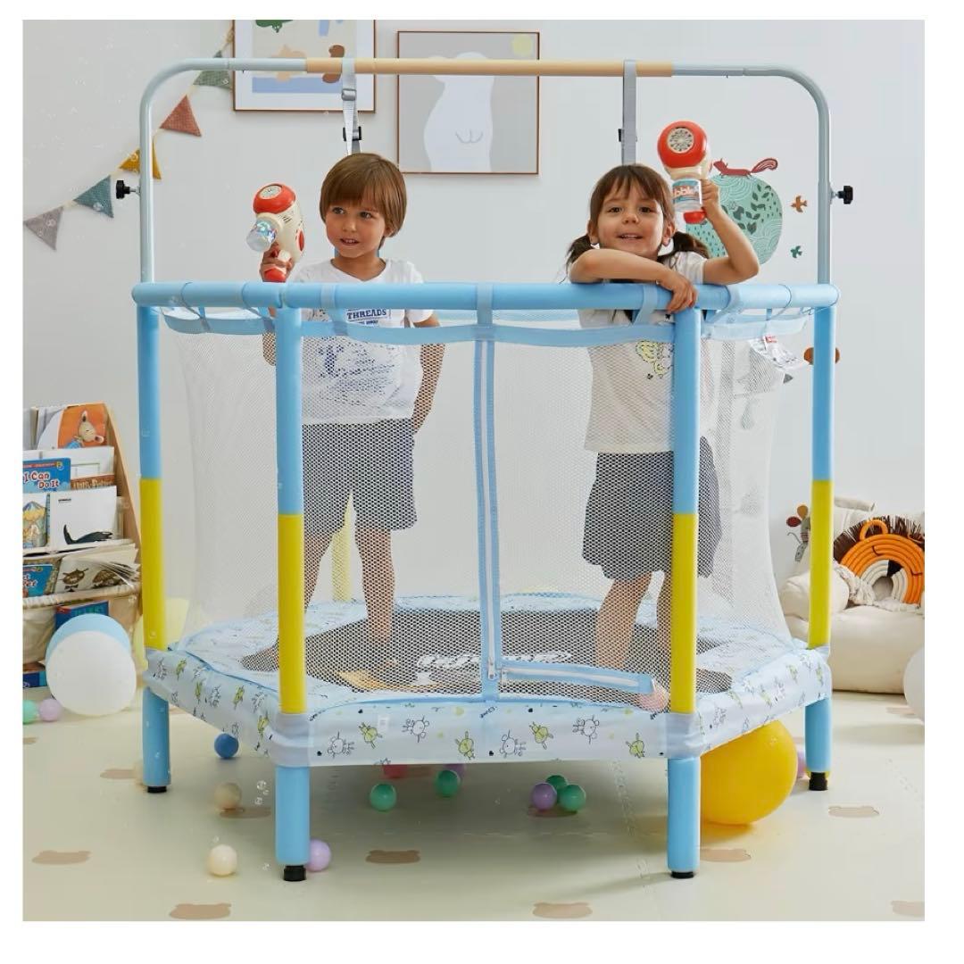 LEJUMP 子供用トランポリン 静音設計 耐荷重50KG Amazon | LEJUMP 子供用トランポリン 静音設計 耐荷重50KG 室内&室外