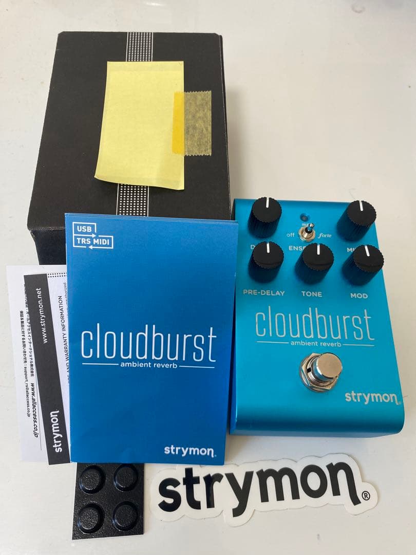 Strymon cloudburst（不具合あり）