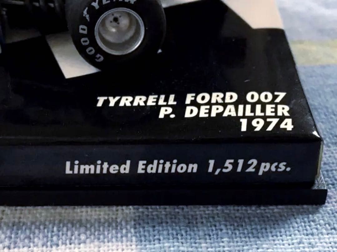 ミニチャンプス 1/43 ティレル・フォード 007 パトリック・ドゥパイエ