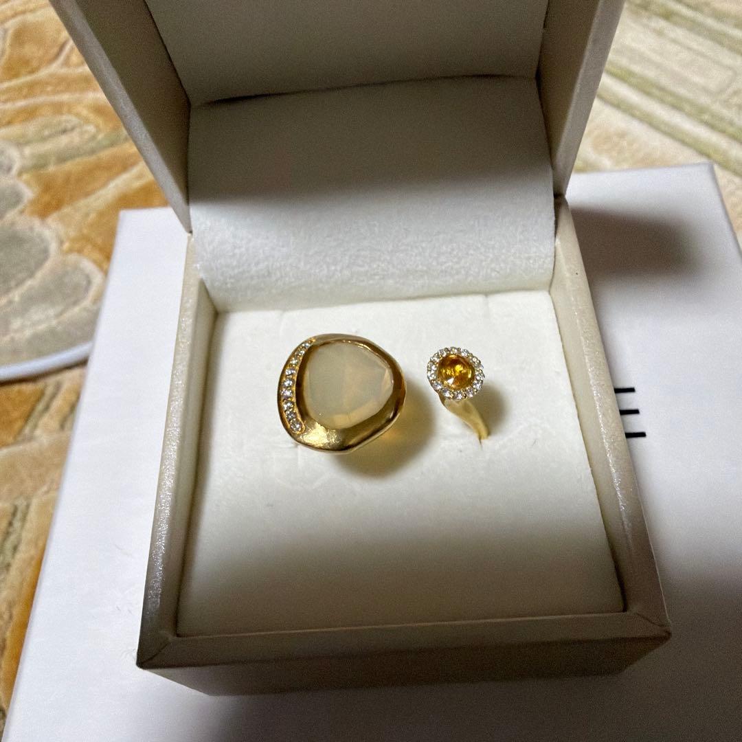 パーセルジュエリー ジェルメリング フォークリング 11号