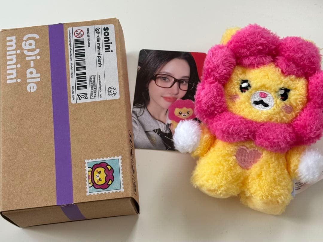 i-dle (G)I-DLE ソヨンソニニ minini ぬいぐるみ ドゥル - メルカリ
