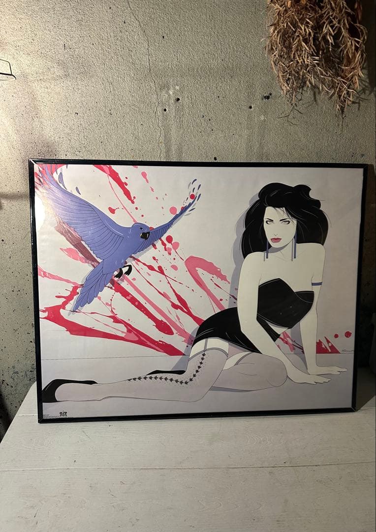 希少　Luis Preciado アートポスター 額入り