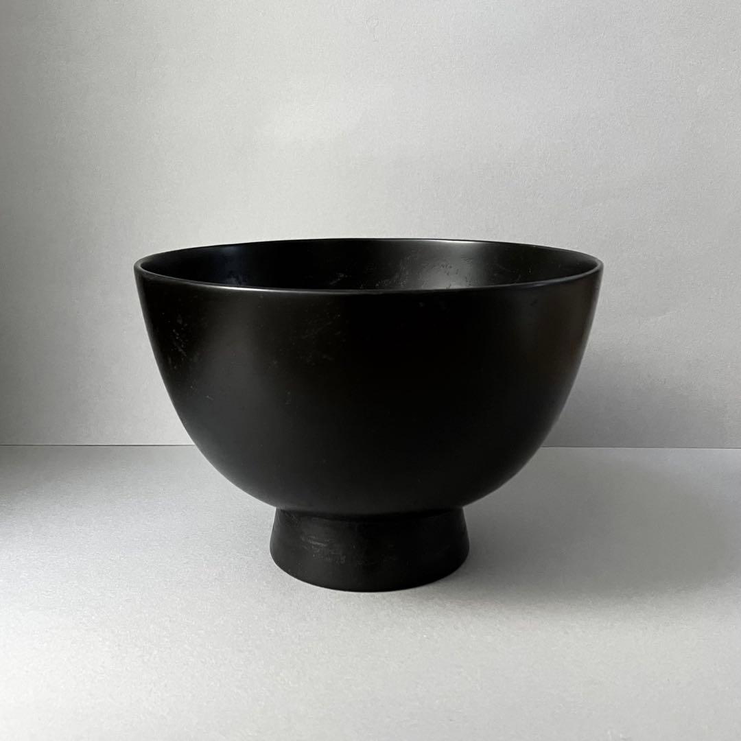 【極美品】 杉田明彦 鼓椀 大 黒 ボウル 漆器 アーツ＆サイエンス 赤木明登 杉田明彦 筒型椀 (中) 黒 〔 着払い 〕 | gallery on the hill