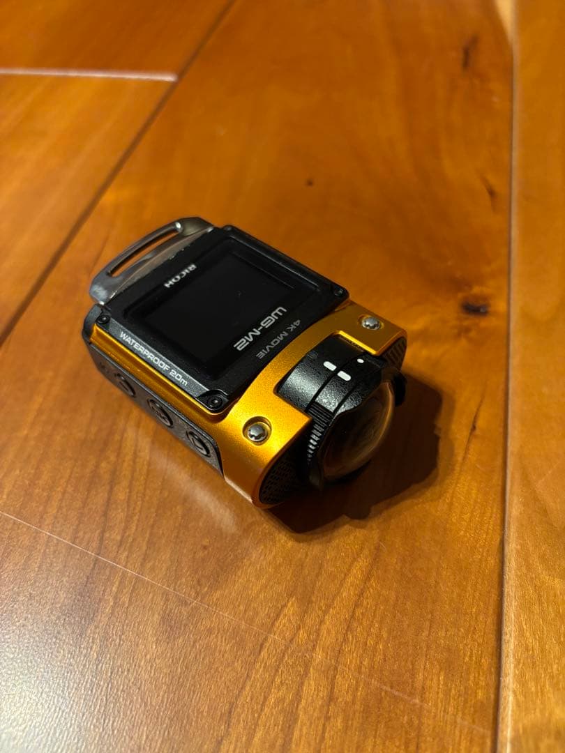 RICOH WG-M2 オレンジ 中古！