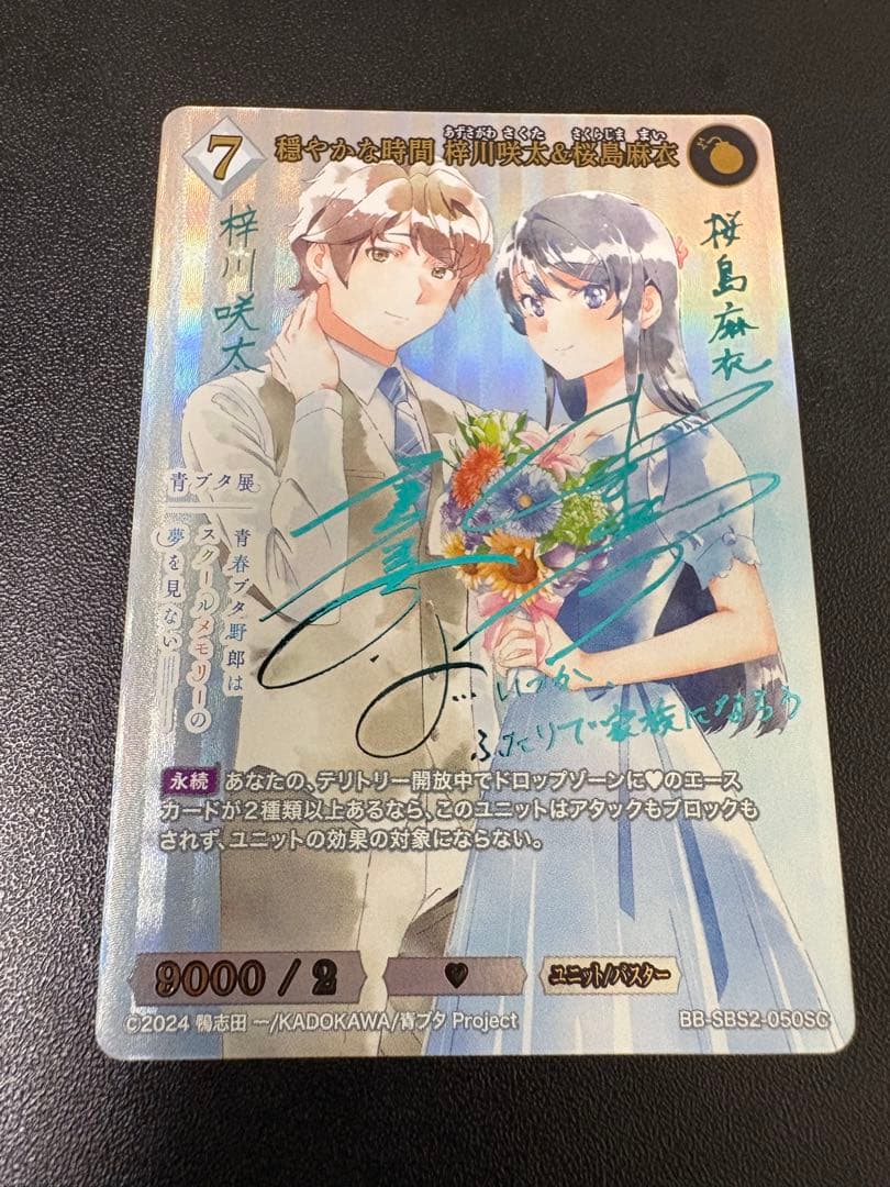 穏やかな時間梓川咲太＆桜島麻衣 SC ビルディバイドブライト 青ブタ