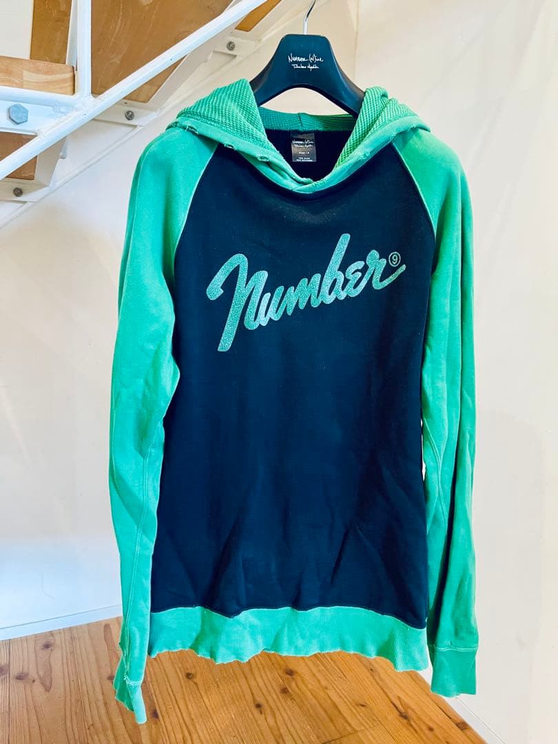 ナンバーナイン フェンダーパーカー　サイズ2 number nine fender hoodie ナンバーナイン パーカー - メルカリ