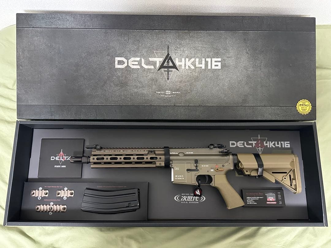 東京マルイ　次世代電動ガン　HK416デルタカスタム FDEカラー HK416 デルタカスタム - 次世代電動ガン | 東京マルイ エアソフトガン