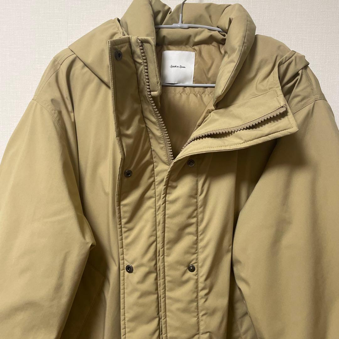 美品】撥水フーデッドダウンハーフコート 38 - ジャケット・アウター卸売り