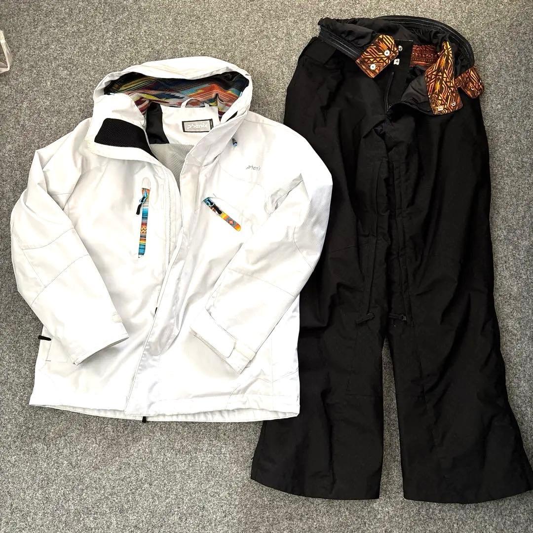 phénix スキーウェア ホワイト 上下セット