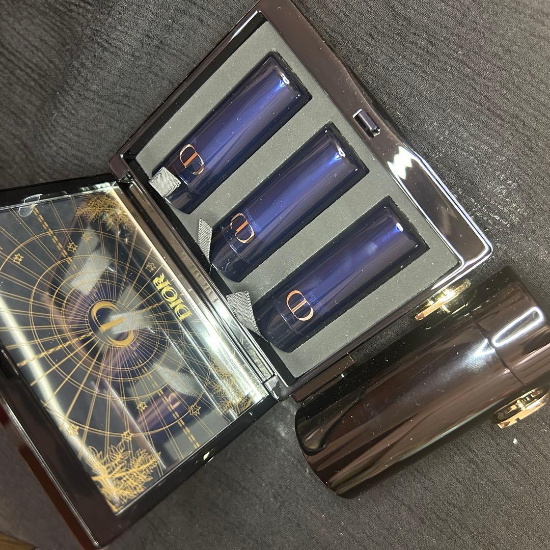 dior クリスマスコフレ　リップ4本