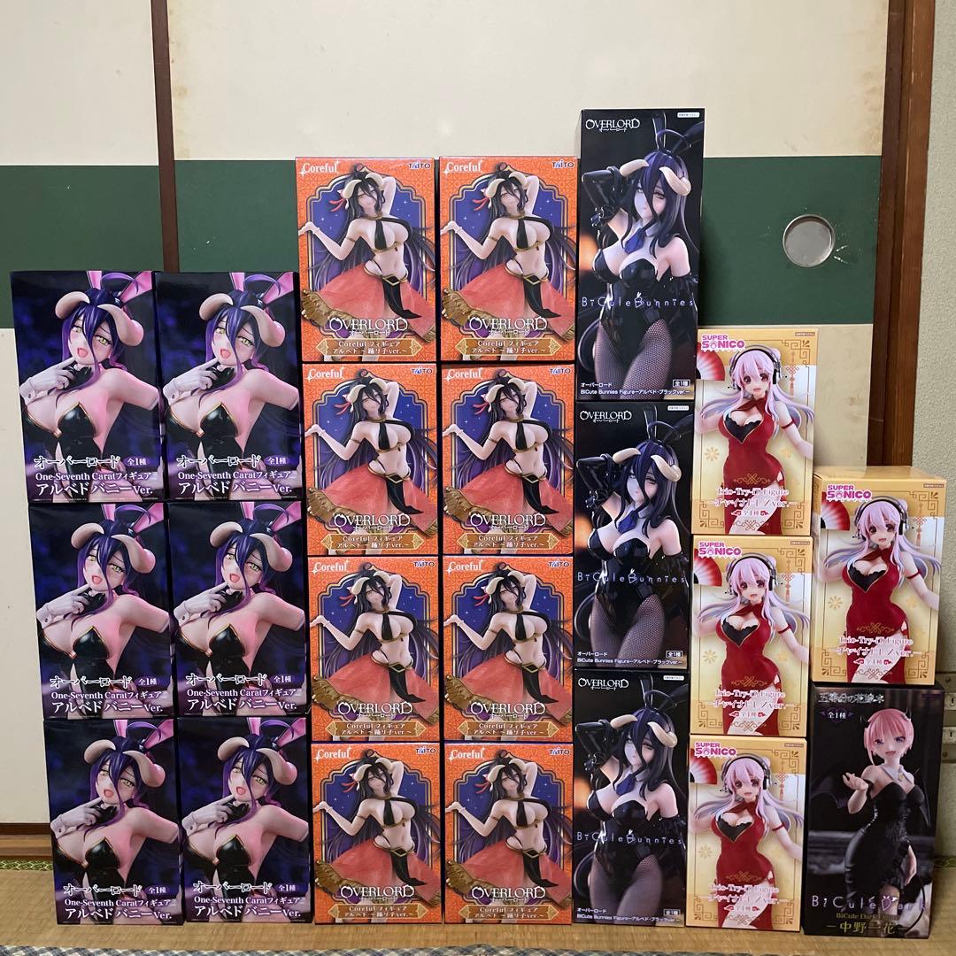 最新プライズフィギュアまとめ売り　美少女フィギュア　新品未開封品　22点