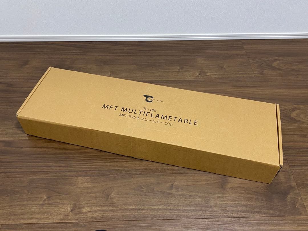 【組み立てのみ！ほぼ新品】TOKYO CRAFTS マルチフレームテーブル MFTマルチフレームテーブル(折りたたみコンパクト) - 東京クラフト