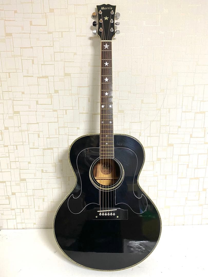 Morris WJ-50 モーリス アコースティックギター ハードケース付き