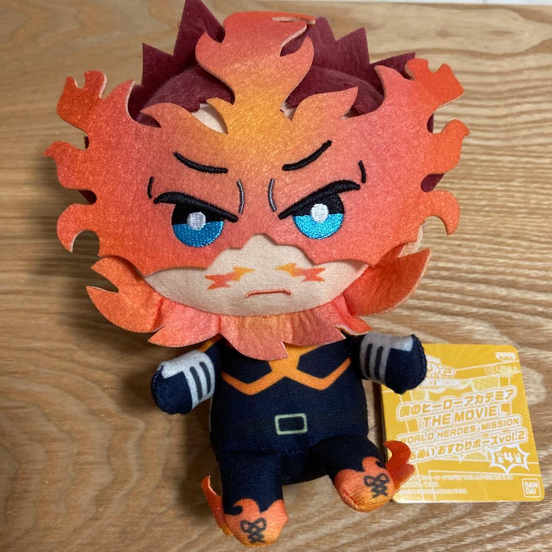 ヒロアカ エンデヴァー お座り ともぬい ぬいぐるみ - メルカリ