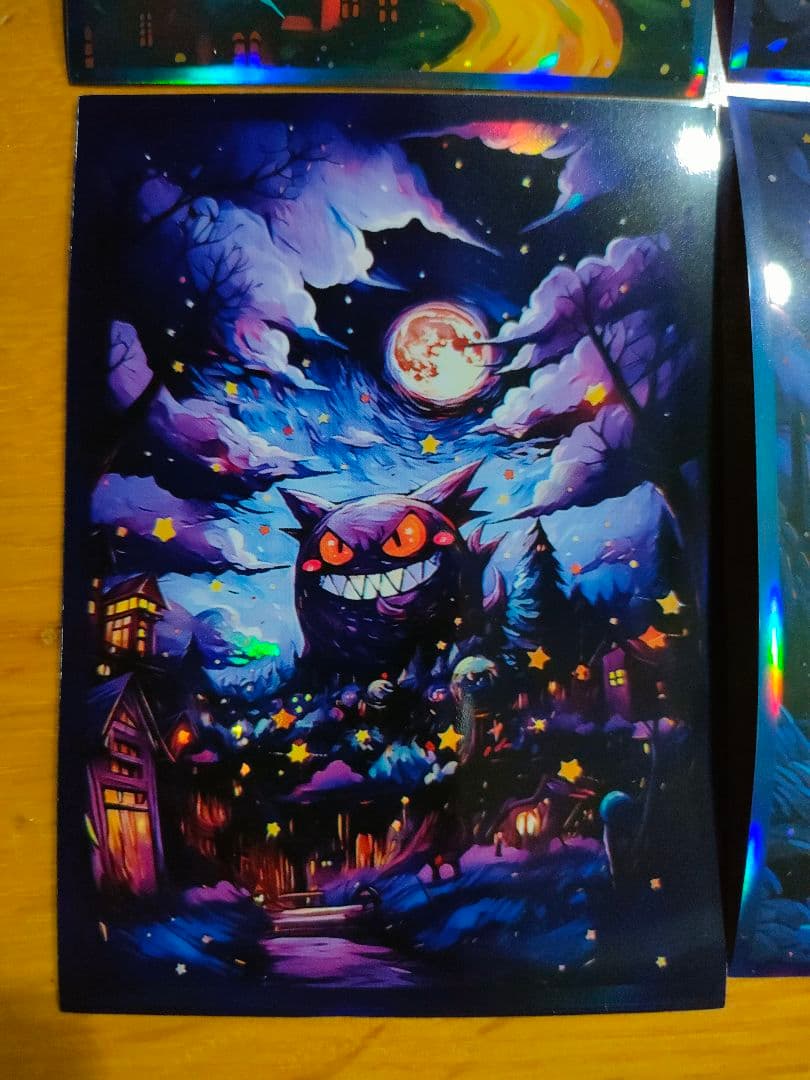 デッキシールド スリーブ ポケモンカード 星月夜 ゴッホ - メルカリ