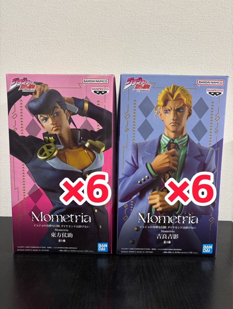 ジョジョの奇妙な冒険 Mometria 東方仗助 吉良吉影 フィギュア　12体