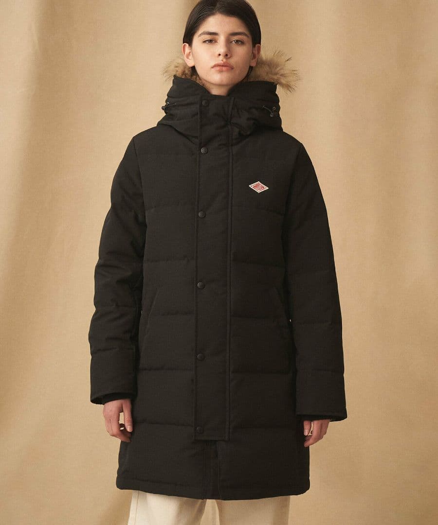 DANTON |ダントン ファー付キルトダウンコート