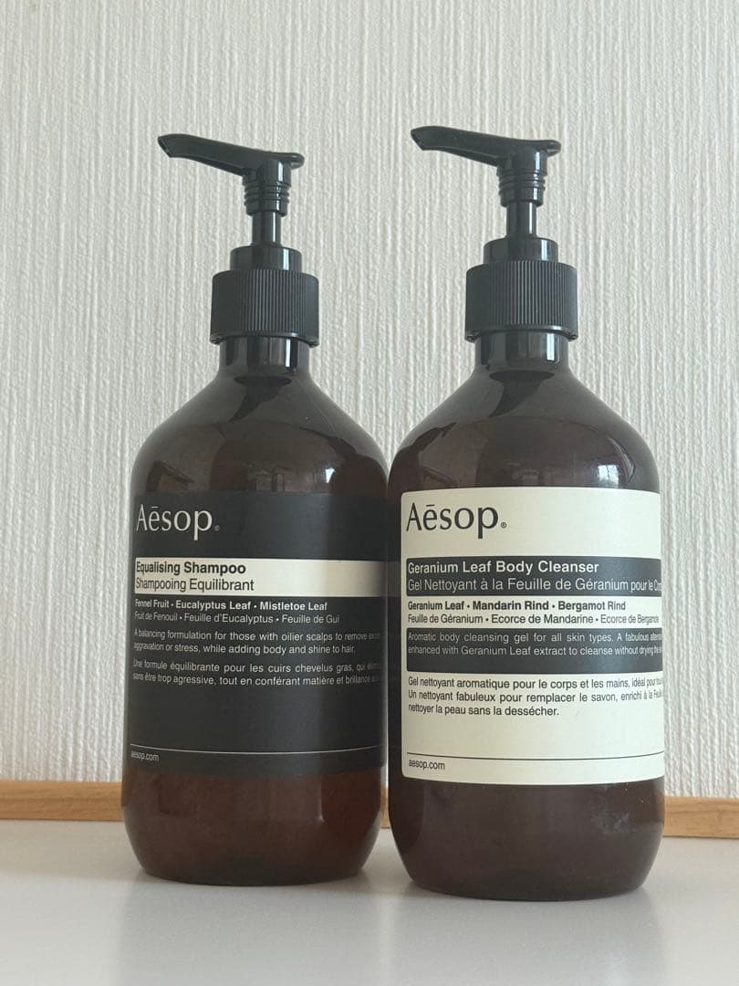 Aesop ボディクレンザーとシャンプーセット 500ml 楽天市場】☆ポイント10倍・割引クーポン☆AESOP イソップ ゼラニウム