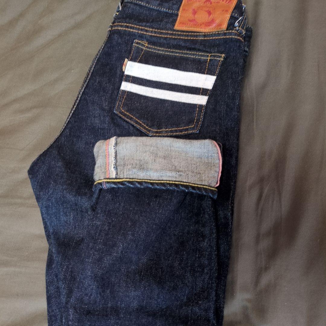 美品✩　桃太郎ジーンズ W31 5005SP MOMOTARO JEANS / 5005SP 出陣レディース・レギュラーライズタイト