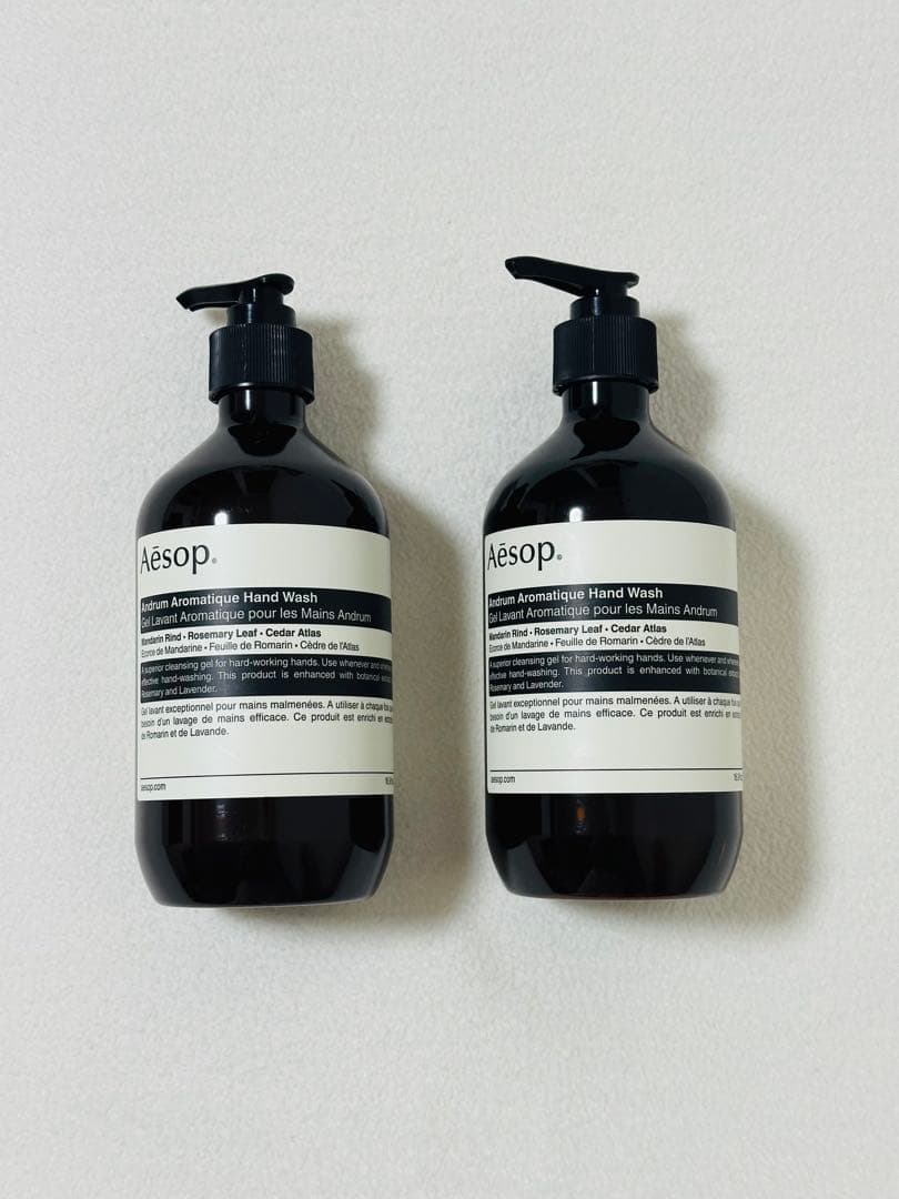 Aesop アンドラム アロマティック ハンドウォッシュ 500ml 2本 - メルカリ