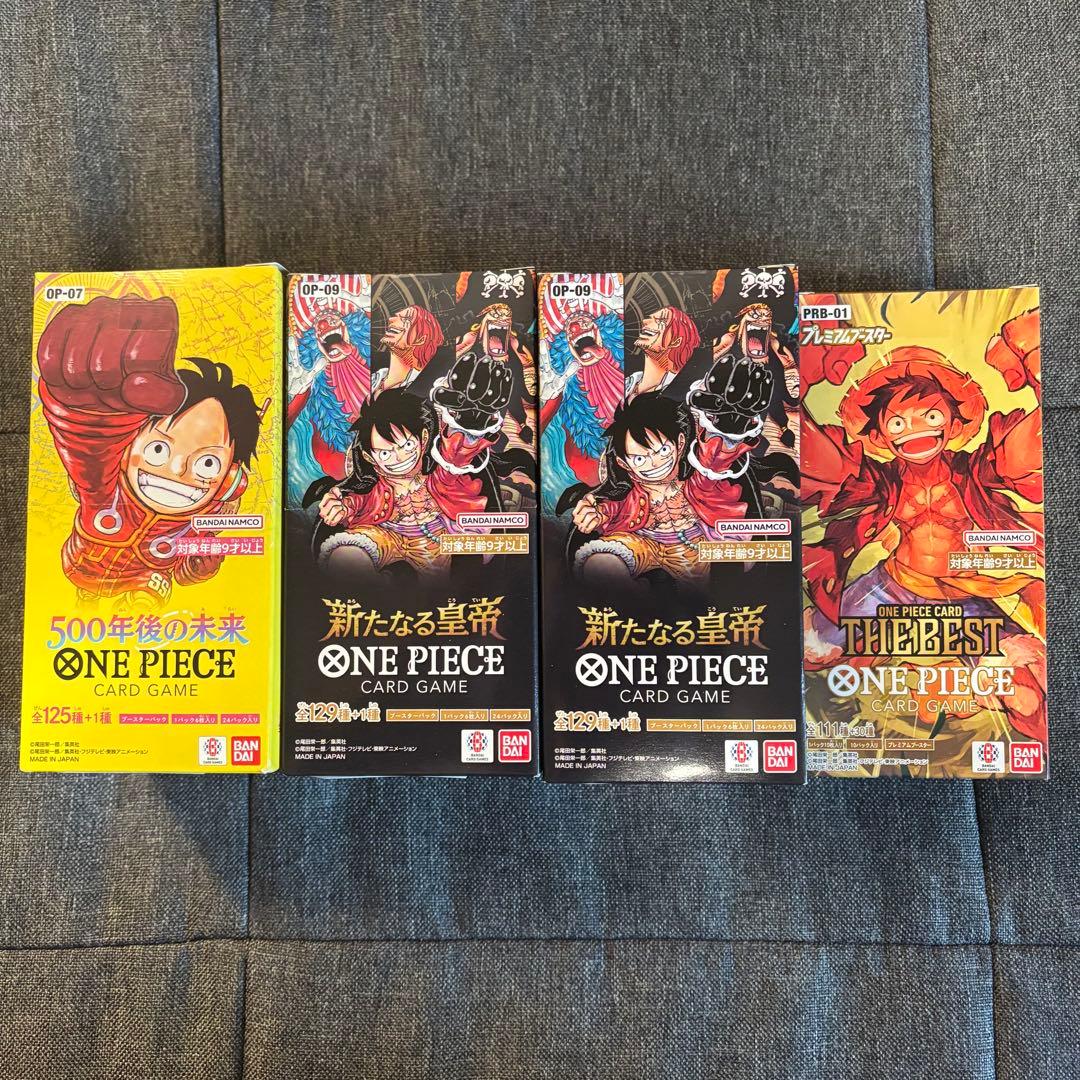 ONE PIECE カードゲーム 新品未開封テープ付きbox まとめ売り