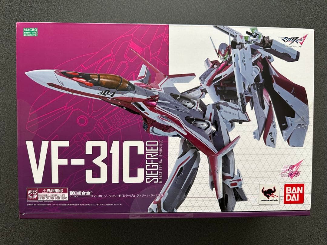 DX超合金 VF-31Cジークフリード(ミラージュ機) 新品未開封