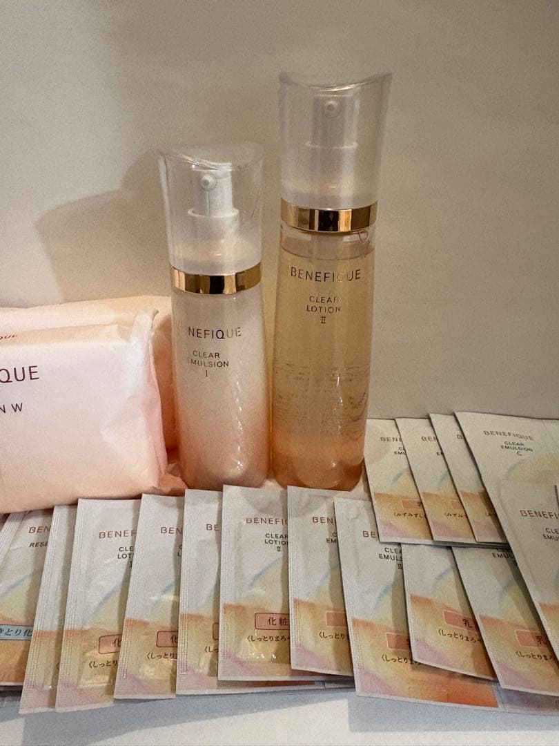 ベネフィーククリアローションⅡ&クリアエマルジョンⅠ