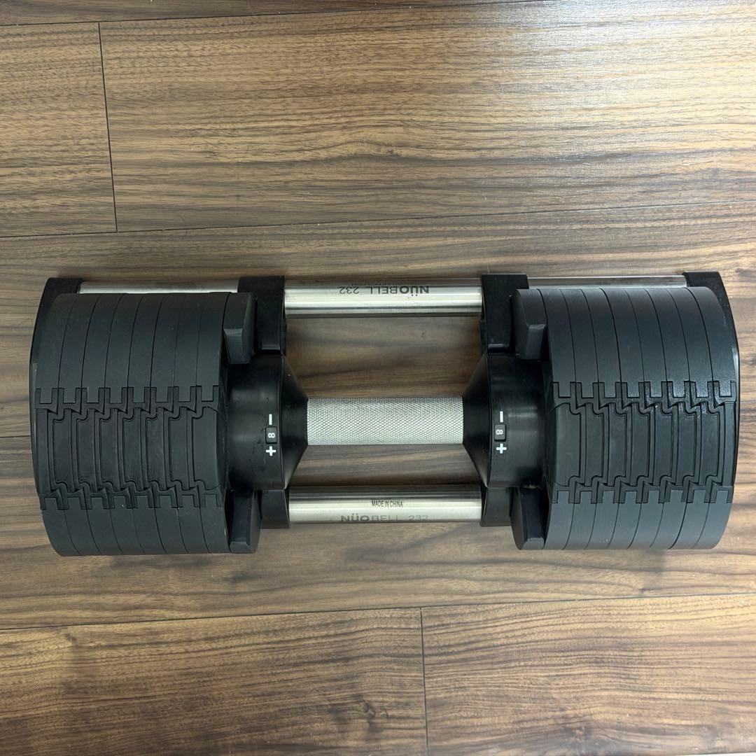 NUOBELL 232 可変式ダンベル 32kg 2キロ刻み 旧フレックスベル2 1年保証】 フレックスベル 2kg刻み 32kg 1個 / 2個セット / 各種