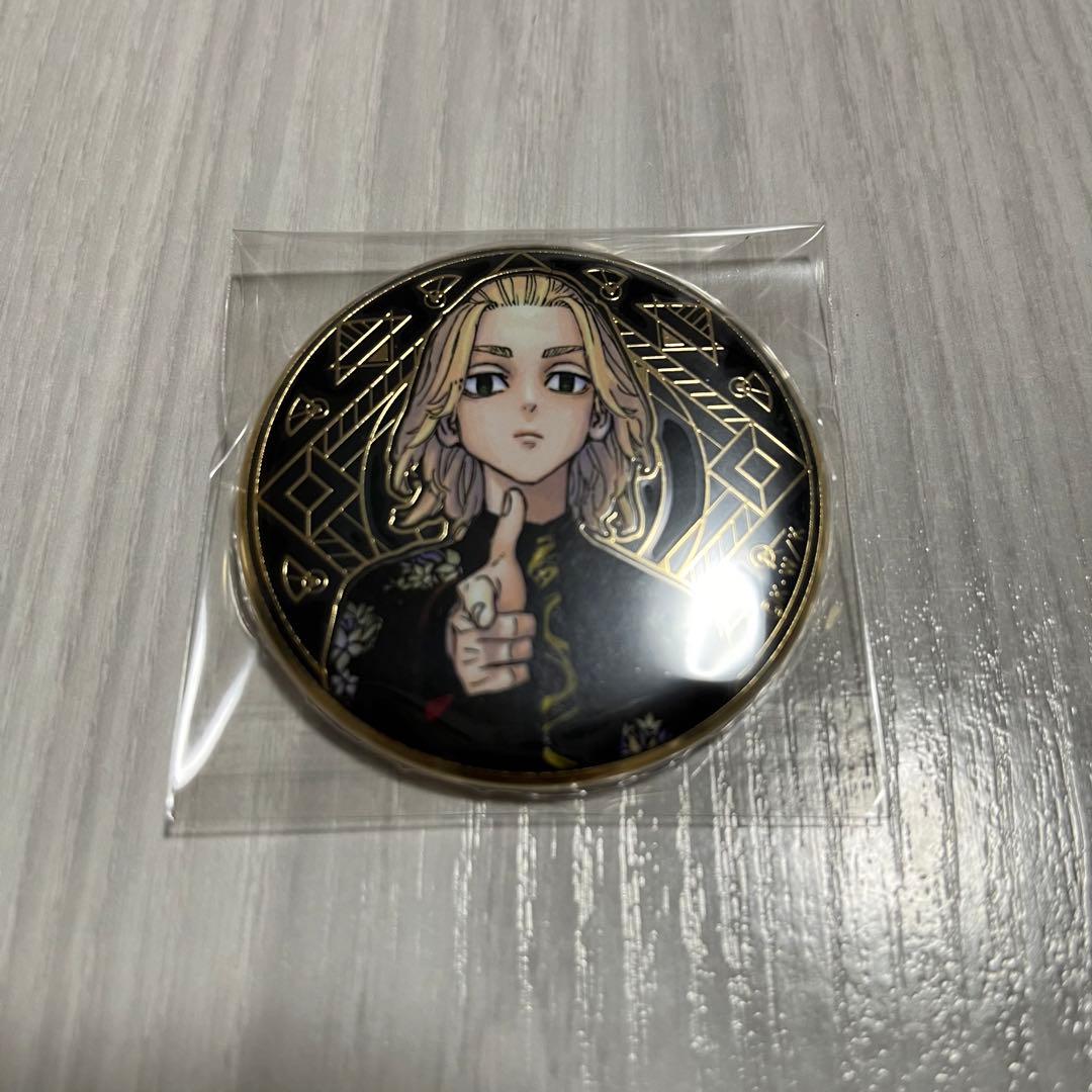 東リベ 描き下ろしスクエア缶バッジセット 佐野万次郎 マイキー 原画展