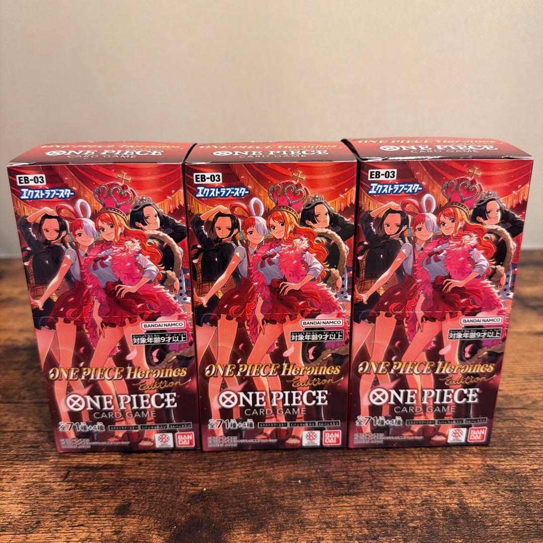 【未開封】ONE PIECE Heroines 3BOX