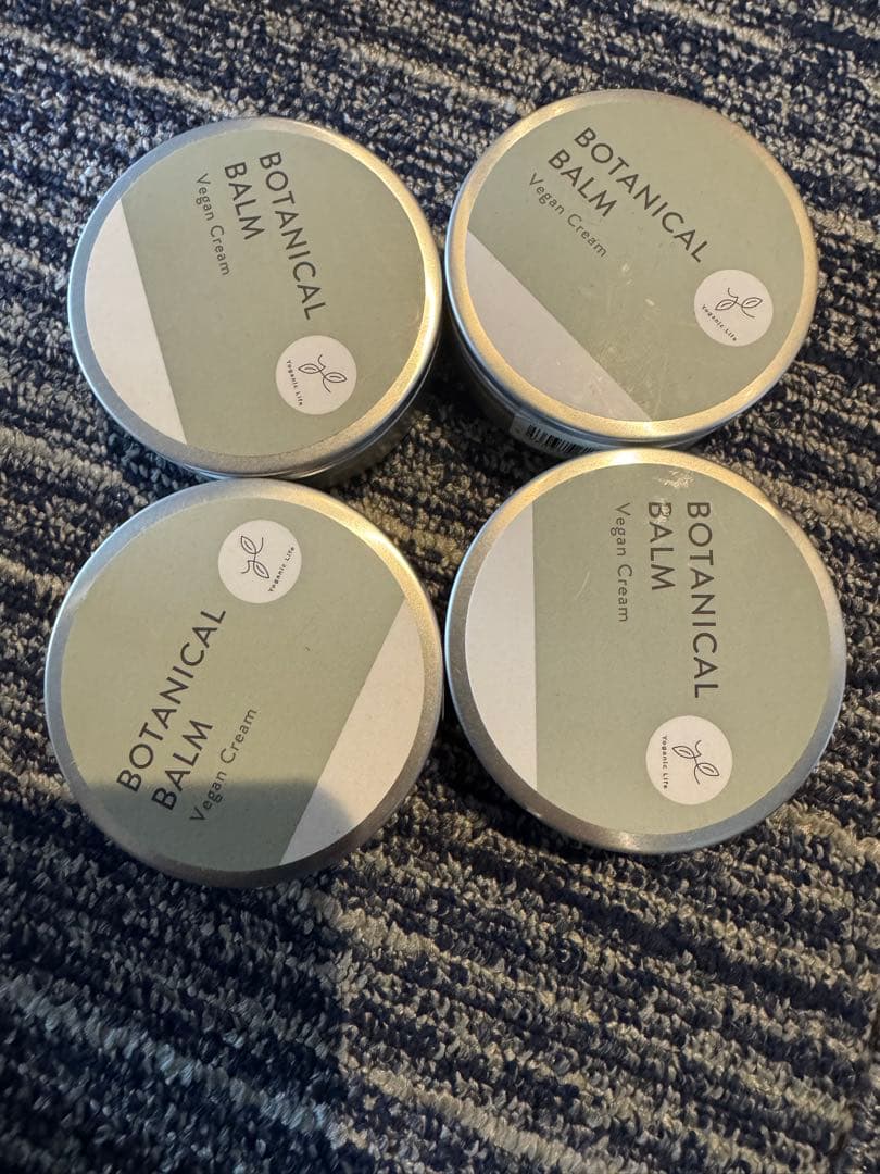 4本セット　ラバ　BOTANICAL BALM Vegan Cream
