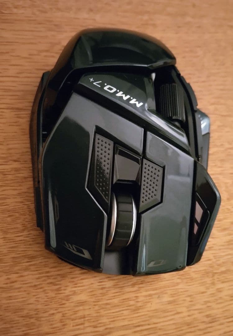 MADCATZ M.M.O.7+ ワイヤレスマウス　ゲーミング　ブラック