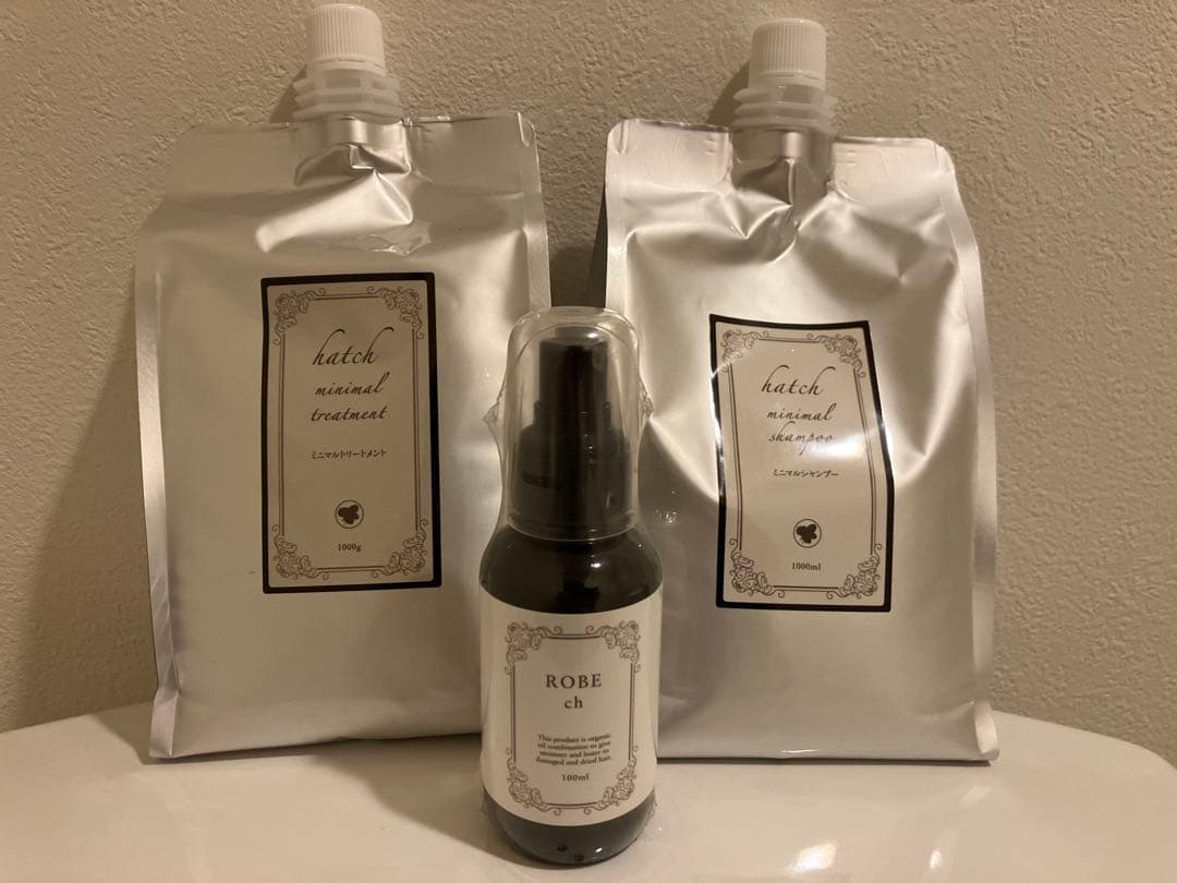 ミニマルシャンプー　ミニマルトリートメント　ローブヘアオイル　CH シーエイチ