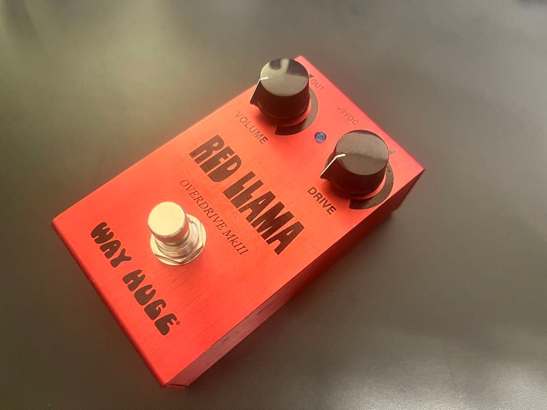 ギター WAY HUGE RED LLAMA OVERDRIVE MkIII Way Huge Electronics Smalls Red Llama Overdrive MKIII WM23 Effects