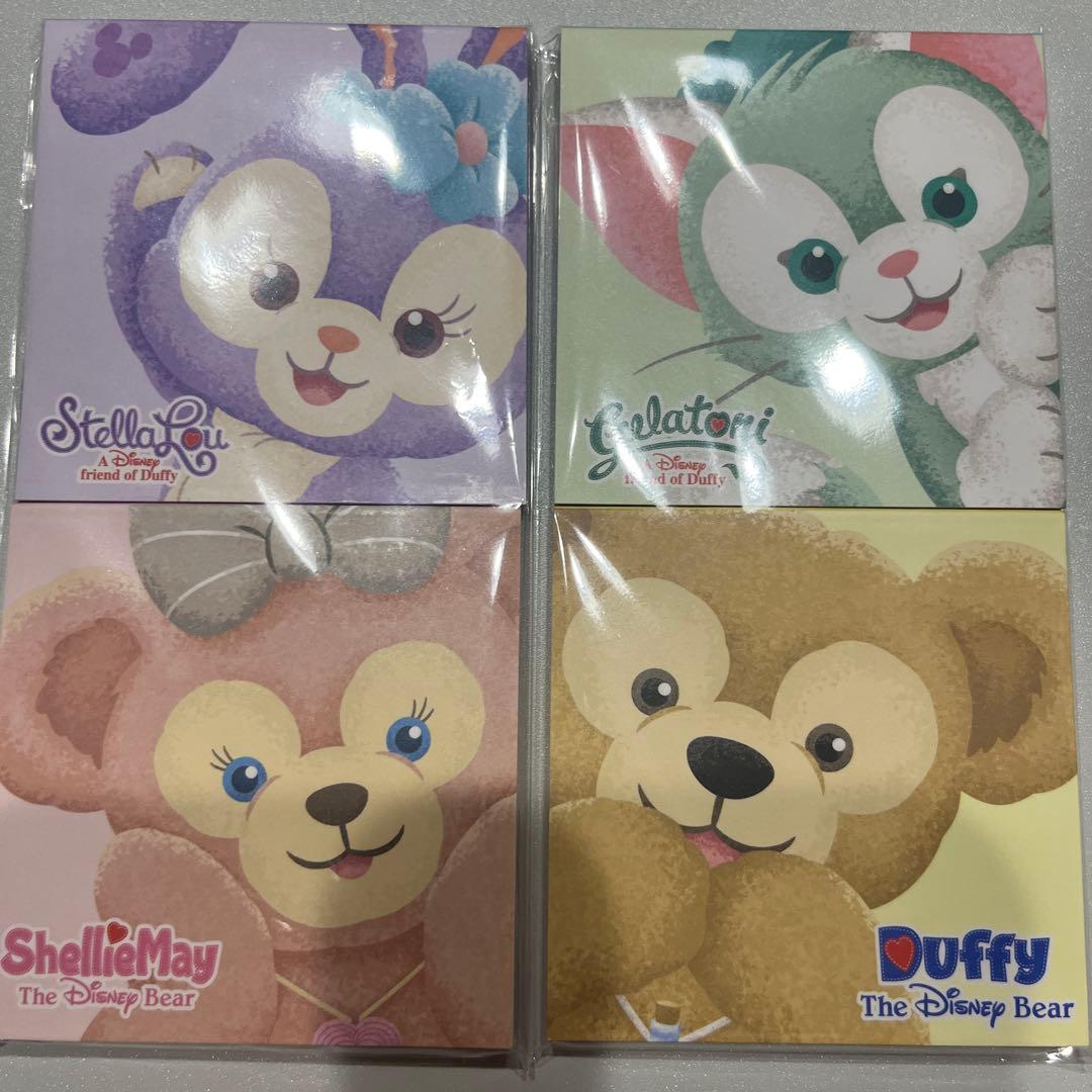 【在庫少】東京ディズニーシー ダッフィー＆フレンズ メモセット メモ帳