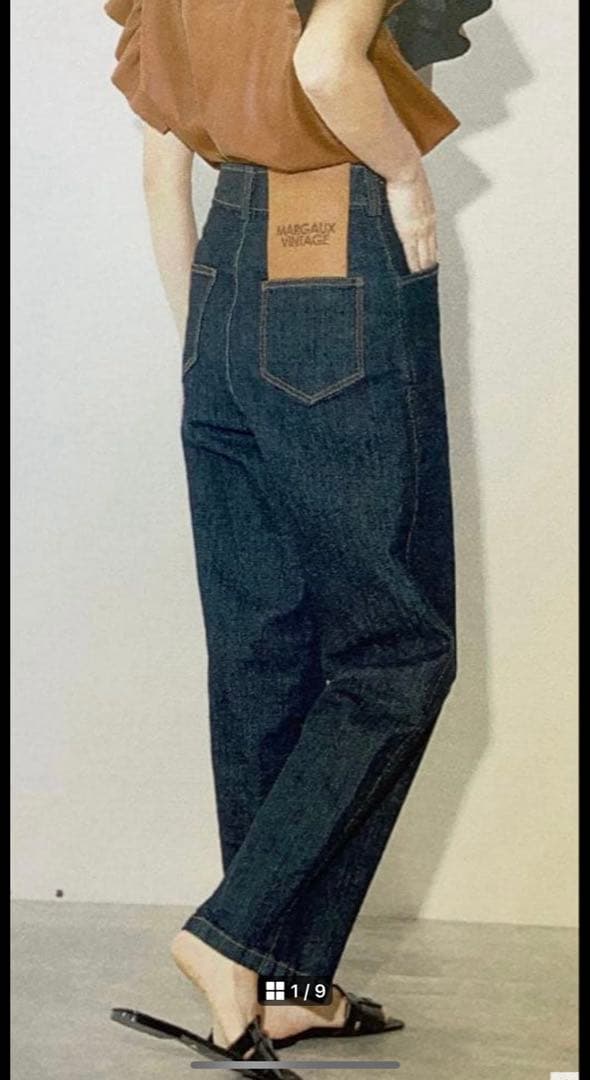【今期】margaux vintage 2025AW ワンウォッシュデニム fit=scale-down,w=1200