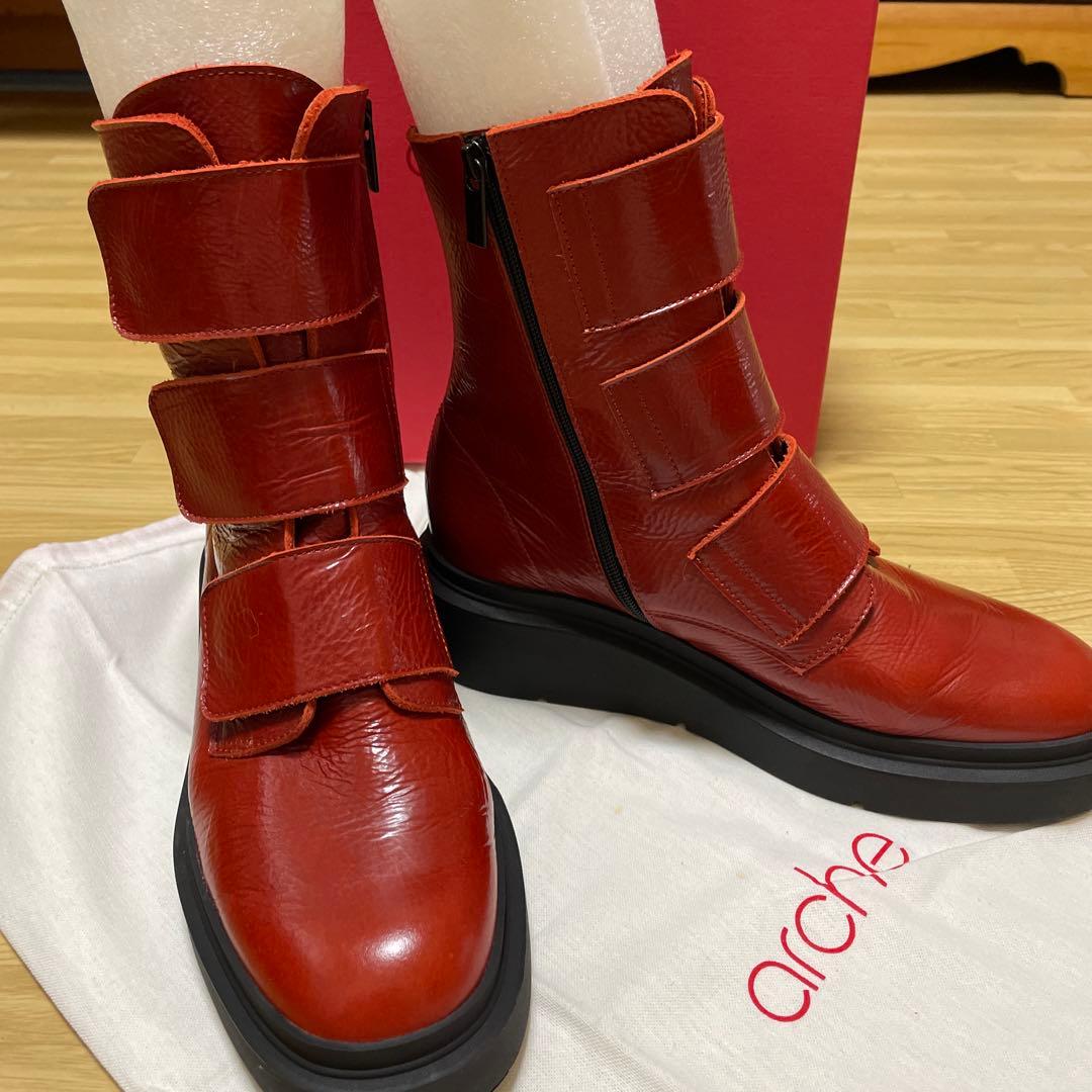 美品✨archeショートブーツ38