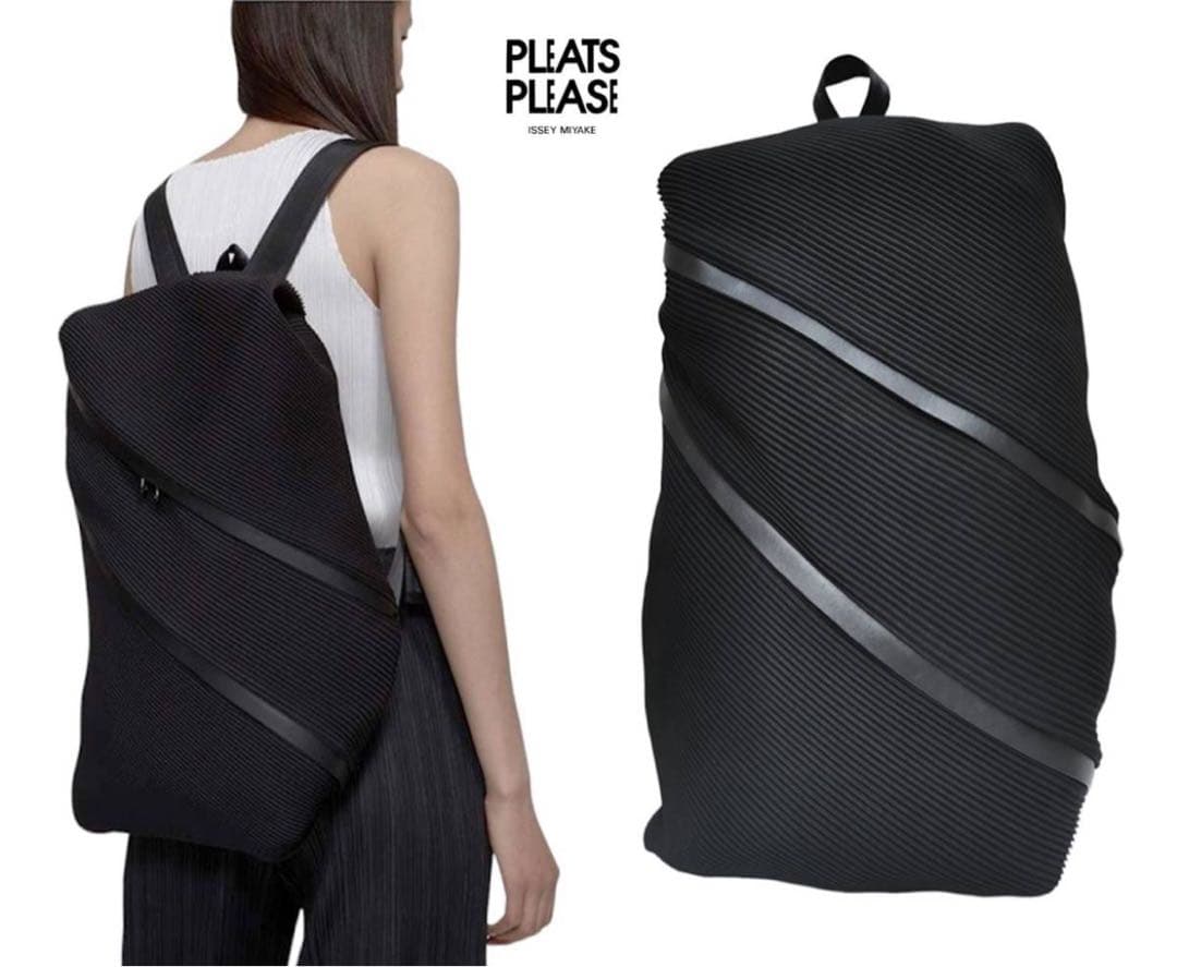 PLEATS PLEASE バックパック リュック ISSEI MIYAKE - メルカリ