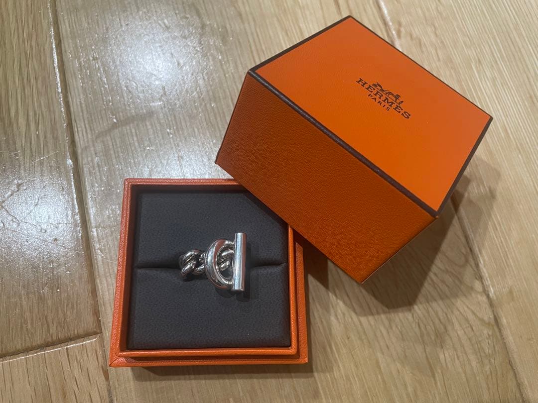 HERMES クロワゼット リング 8号