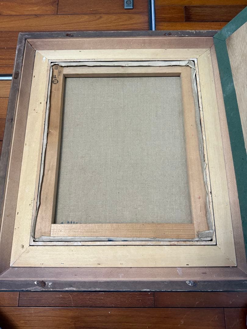 91.「タイトル不明」髙橋一善 油絵